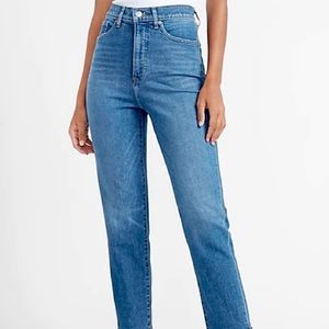 EXPRESS HIGH RISE MOM JEAN